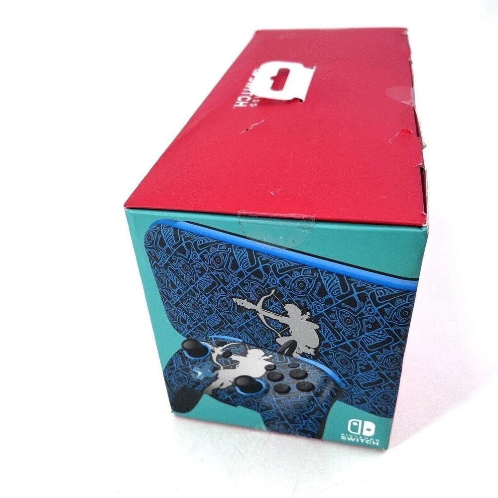 Nintendo Switch PDP REMATCH Zelda GLOW Controller & Travel Case Bundle